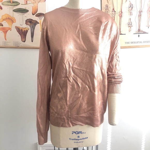Alexander Wang Metallic Sweater - Picture 2 of 8